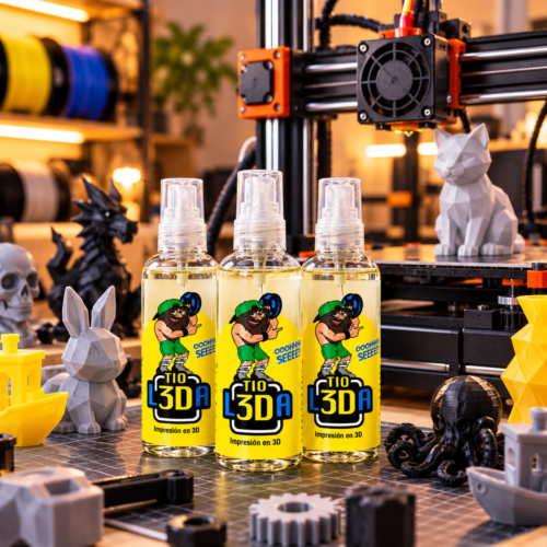 Trío TIO L3DA en el taller 3D